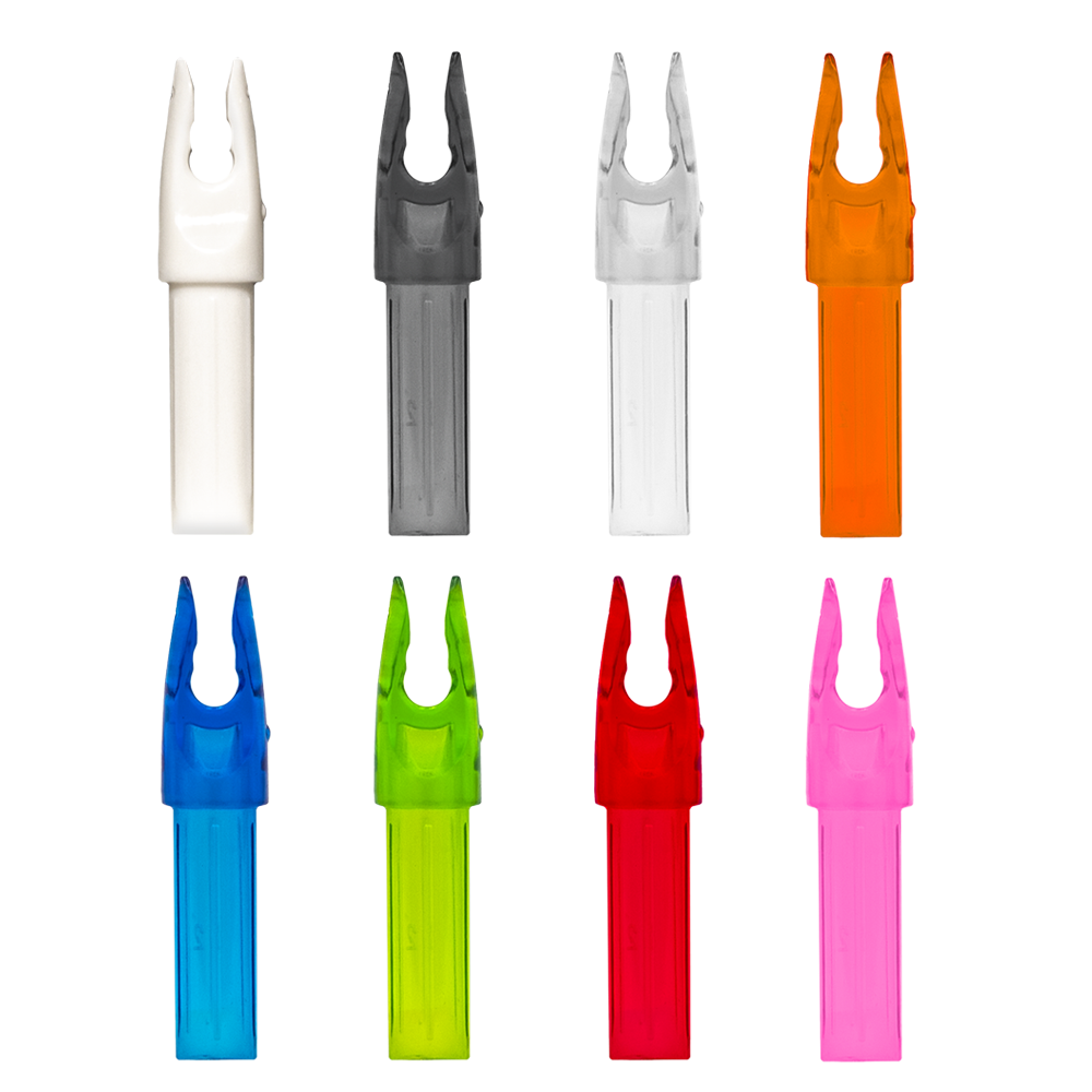 thumbnail image 2 of 50pcs Arrow Nocks Insert Tails Insert ID 4.2/6.2mm Pin DIY Plastic Hunting For A 2 of 14